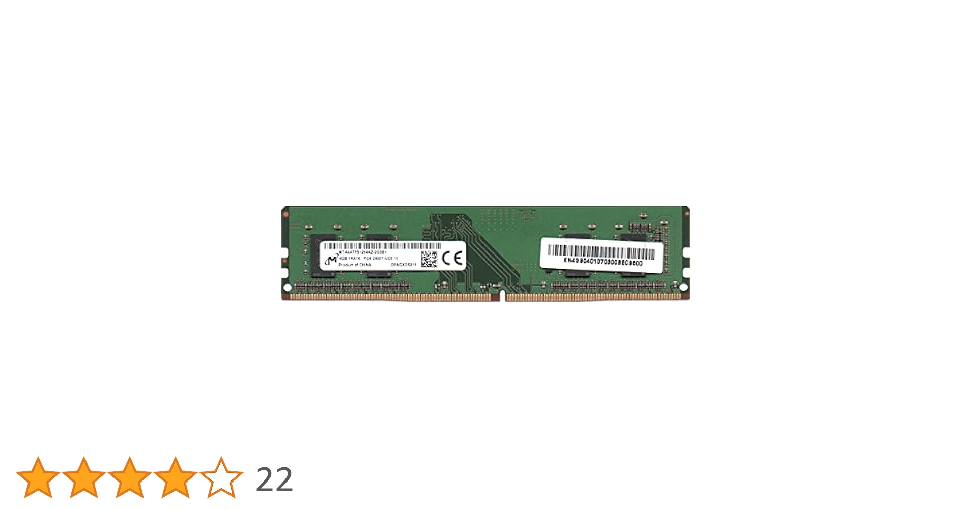 Amazon.co.jp: Micron マイクロン PC4-19200U (DDR4-2400) 4GB